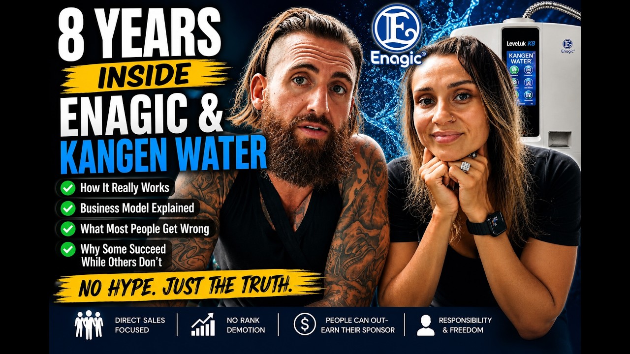 8 Years Inside Enagic and Kangen Water — honest interview with Brodie Salnitro